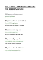 BKAT EXAMS COMPREHENSIVE QUESTIONS&NewLine;AND CORRECT ANSWERS