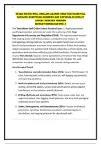 TEXAS WATER WELL DRILLER LICENSE PRACTICE EXAM FULL PACKAGE QUESTIONS ANSWERS