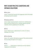 BKAT EXAMS PRACTICE QUESTIONS AND&NewLine;DETAILED SOLUTIONS&NewLine;
