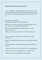 Fundamentals 2026 Proctor Exam &vert; Nursing Study Guide & Practice Questions 2026&sol;2027