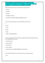 DAVIES BREAST SONOGRAPHY REVIEW ARDMS EXAM &vert; COMPLETE QUESTIONS AND CORRECT ANSWERS &vert; ALREADY GRADED A&plus; &vert; LATEST EXAM &vert; VERIFIED ANSWERS&NewLine;&NewLine;
