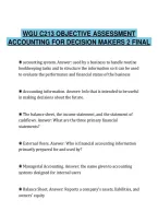 WGU&lowbar;C213&lowbar;OBJECTIVE&lowbar;ASSESSMENT&lowbar;ACCOUNTING&lowbar;FOR&lowbar;DECISION&lowbar;MAKERS&lowbar;2&lowbar;FINAL&period;pdf