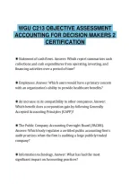 WGU&lowbar;C213&lowbar;OBJECTIVE&lowbar;ASSESSMENT&lowbar;ACCOUNTING&lowbar;FOR&lowbar;DECISION&lowbar;MAKERS&lowbar;2&lowbar;CERTIFICATION&period;pdf