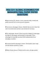 WGU&lowbar;C211&lowbar;GLOBAL&lowbar;ECONOMICS&lowbar;FOR&lowbar;MANAGERS&lowbar;FINAL&lowbar;PAPER&lowbar;2026&lowbar;TESTED&lowbar;QUESTIONS&period;pdf