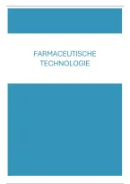 Farmaceutische Technologie &vert; Volledige samenvatting NL&vert; UGent &vert; 2026&sol;27