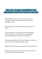 WGU&lowbar;C211&lowbar;GLOBAL&lowbar;ECONOMICS&lowbar;FOR&lowbar;MANAGERS&lowbar;CERTIFICATION&lowbar;EVALUATION&period;pdf