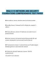 WGU&lowbar;C172&lowbar;NETWORK&lowbar;AND&lowbar;SECURITY&lowbar;FOUNDATIONS&lowbar;COMPREHENSIVE&lowbar;TEST&lowbar;PAPER&period;pdf