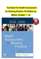 Test Bank for Health Assessment for Nursing Practice 7th Edition by Wilson &ndash; Chapters 1&ndash;24