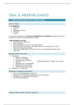 Taal & Meertaligheid &vert; Taalbouwstenen Nederlands &vert; Arteveldehogeschool &vert; 2026&sol;27
