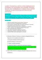 HAZMAT Technician Certification Exam &vert; Comprehensive Practice Questions & Study Guide