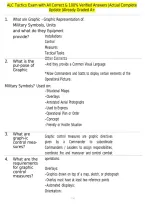 ALC Tactics Exam with All Correct & 100&percnt; Verified Answers &vert;Actual Complete Update &vert;Already Graded A&plus;