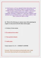 CS 7643 EXAM 2 ACTUAL 2026&sol;2027 HIGH YIELD PRACTICE&NewLine;QUESTIONS AND STUDY GUIDE ACCURATE EXAM&NewLine;COMPLETE REAL QUESTIONS AND CORRECT DETAILED&NewLine;SOLUTIONS WITH RATIONALES &lpar;100&percnt; CORRECT&NewLine;VERIFIED ANSWERS&rpar; CURRENTLY UPDATED VERSION 2026&NewLine;EDITION &vert;GUARANTEED PASS