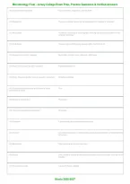 Microbiology Final Exam Jersey College &vert; Exam Prep&comma; Practice Questions & Verified Answers PDF &vert; 2026&ndash;2027
