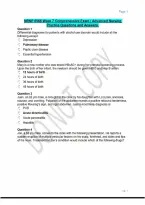 NRNP 6568 Week 7 Comprehensive Exam &vert; Advanced Nursing Practice Questions and Answers&period;