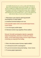 ICOI DIPLOMATE EXAM ACTUAL 2026 &sol;2027 PREMIUM&NewLine;PRACTICE QUESTIONS AND STUDY GUIDE ACCURATE EXAM COMPLETE APPROVED QUESTIONS AND CORRECT DETAILED ANSWERS WITH RATIONALES &lpar;100&percnt; CORRECT VERIFIED SOLUTIONS&rpar; CURRENTLY UPDATED VERSION 2026 EDITION &vert;GUARANTEED P