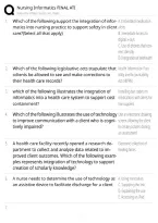 Nursing Informatics Study Guide &sol; ATI Final Exam Prep &sol; Score 100&percnt; &sol; 2025 Update