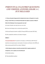 PMHNP EXAM Bundle &vert; Update Questions with complete and Verified solutions&period;