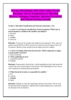 Nursing Microbiology 2026 Study Guide Practice &NewLine;Questions&colon; Answer Explanations on Microbial &NewLine;Diseases&comma; Pathogens&comma; Immunity&comma; Infection Prevention&comma; &NewLine;and Clinical Nursing Concepts 