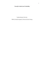 MSN 612 Module 3 Paper - Prescriptive Authority and Credentialing &vert; Complete Solutions &vert; Northern Kentucky University