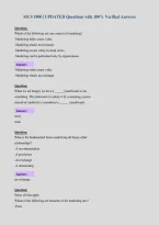 MCS 1000 &vert; UPDATED Questions with 100&percnt; Verified Answers&NewLine;