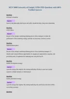 MCS&ast;1000 University of Guelph &vert; UPDATED Questions with 100&percnt;&NewLine;Verified Answers