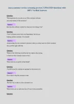 mera customer service screening pre-test &vert; UPDATED Questions with&NewLine;100&percnt; Verified Answers