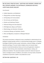 BIO 202 EXAM 2 PRACTICE EXAM &ndash; QUESTIONS AND ANSWERS &vert; VERIFIED AND&NewLine;WELL DETAILED ANSWERS &vert; PLUS RATIONALES &vert; DOWNLOAD AND PASS &vert;&NewLine;LATEST EXAM UPDATE 2026&sol;2027