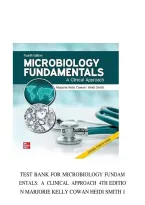 Microbiology&colon; Fundamentals&comma; A Clinical Approach 4th Edition Test Bank &vert; Exam Prep 2026&sol;2027