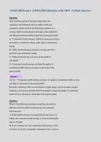 NURS 485 Exam 1 &vert; UPDATED Questions with 100&percnt; Verified Answers&NewLine;