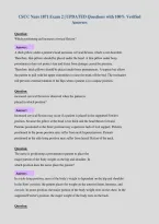 CSCC Nurs 1871 Exam 2 &vert; UPDATED Questions with 100&percnt; Verified&NewLine;Answers