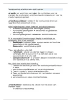 Samenvatting Arbeid en Verzorgingsstaat &vert; Hogeschool Rotterdam &vert; 2026&sol;27