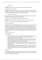 Sociologie Samenvatting &vert; Hogeschool Rotterdam &vert;