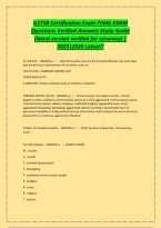 ILETSB Certification Exam FINAL EXAM&NewLine;Questions Verified Answers Study Guide&NewLine;&lpar;latest version verified for accuracy&rpar; &vert;&NewLine;20252026 Latest&excl;&excl;