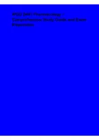 WGU D441 Pharmacology &ndash; Comprehensive Study Guide and Exam Preparation &vert; Key Concepts&comma; Medication Review & Nursing Practice