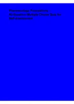 Pharmacology Foundations &ndash; 40-Question Multiple Choice Quiz for Self-Assessment &vert; Nursing Pharmacology Practice & Review