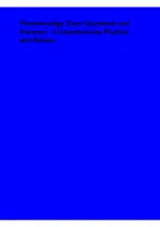 Pharmacology Exam Questions and Answers &ndash; Comprehensive Practice and Review &vert; Nursing Pharmacology Study Guide & Exam Preparation