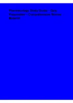 Pharmacology Study Guide &ndash; Quiz Preparation & Comprehensive Review Material &vert; Key Concepts&comma; Medications & Nursing Practice