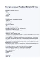 ATI Comprehensive Predictor Study Guide&comma; Practice Questions & Exam Review 2026&sol;2027