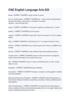 OAE Test Study Guide&comma; Practice Questions & Exam Review 2026&sol;2027
