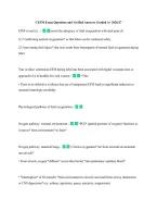 CEFM Exam Questions and Verified Answers Graded A&plus; 2026&sol;27 