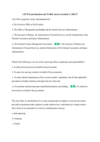 CFCM Exam Questions and Verified Answers Graded A&plus; 2026&sol;27