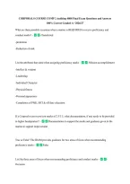 CORPORALS COURSE COMP 2 Auditing 4808 Final Exam Questions and Answers &NewLine;100&percnt; Correct Graded A&plus; 2026&sol;27 