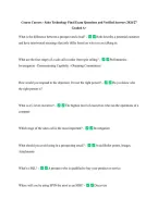 Course Careers - Sales Technology Final Exam Questions and Verified Answers 2026&sol;27 &NewLine;Graded A&plus;