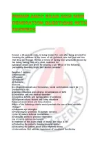 PMHNP ANCC Exam 2025 New Generation Questions with Verified Answers and Study Guide
