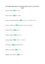 CSET Multiple Subject Subtest 2 Exam Questions and Answers 100&percnt; Correct Graded A&plus; &NewLine;2026&sol;27 