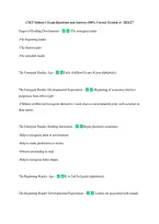 CSET Subtest 1 Exam Questions and Answers 100&percnt; Correct Graded A&plus; 2026&sol;27 &NewLine;
