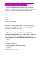 ATI Pharmacology Proctored Exam &vert; Questions&comma; Answers & Study Guide &vert; 2026&sol;2027