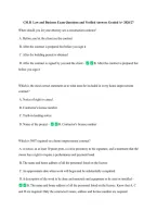 CSLB  Law and Business Exam Questions and Verified Answers Graded A&plus; 2026&sol;27 &NewLine;