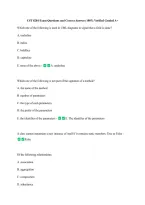 CST 8284 Exam Questions and Correct Answers 100&percnt; Verified Graded A&plus; &NewLine;