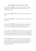 DBIA Exam Questions and Verified Answers Graded A&plus; 2026&sol;27 &NewLine;